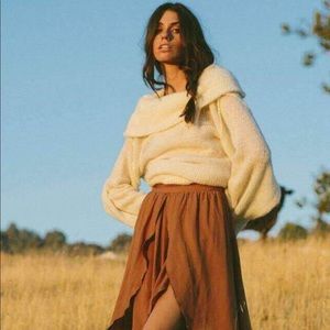 Free people Ophelia Alpaca Sweater